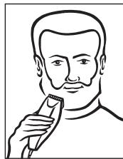 REMINGTON HC-920 - Coupe de la barbe et de la moustache - 1