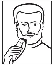 REMINGTON HC-920 - Trimming Beards & Mustaches - 1
