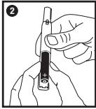 REMINGTON MPT-2000 - Inserting the Battery - 2