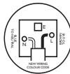 REMINGTON D2400 - WIRING INSTRUCTIONS UK Plugs Only - 1