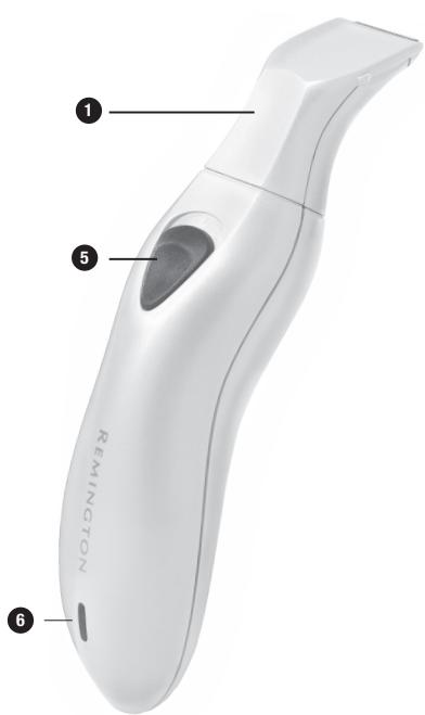 REMINGTON WPG 2000 BIKINI - 6in1 CORDLESS GROOMING SET - 1