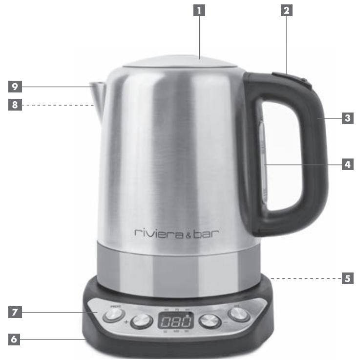 RIVIERA & BAR RIVIERA & BAR QD641A - description du produit - 1