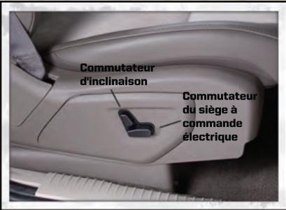 JEEP COMMANDER 2010 - Siège du passager à réglage électrique en quatre sens - 1