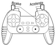 THRUSTMASTER ADVANCE WIRELESS DUAL TRIGGER - - TRIGGERSEDRAG: - 1