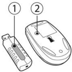 THRUSTMASTER NOMAD PACK WIRELESS 2 - USO DEL MINI-MOUSE SENZA FILI - 1