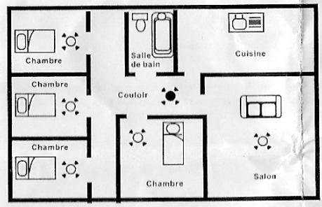 IDK MULTIMEDIA DET-WC-2 - 2- Choisir l'emplacement du détector de fumée : - 1