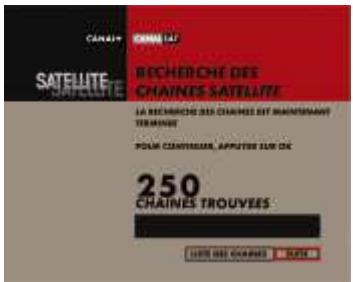 CANAL PLUS DUAL-S - ETAPE C: FINALISATION DE L'INSTALLATION DES CHAINES - 1