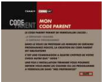 CANAL PLUS DUAL-S - ETAPE C: FINALISATION DE L'INSTALLATION DES CHAINES - 2