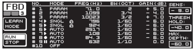 BEHRINGER DEQ2496 - Mode SNGL - 1
