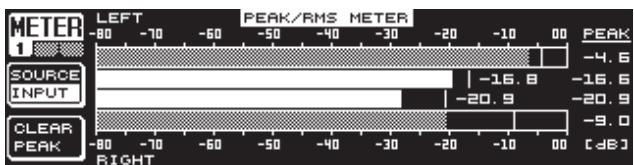 BEHRINGER DEQ2496 - Le menu METER - 1
