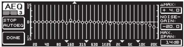 BEHRINGER DEQ2496 - La fonction AUTO EQ (AEQ) - 3
