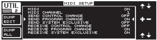 BEHRINGER DEQ2496 - MIDI SETUP (page 2) - 1