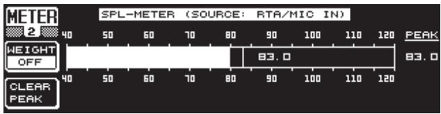 BEHRINGER DEQ2496 - Le menu METER - 2