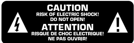 BEHRINGER DJX700 - CONSIGNES DE SECURITE - 1