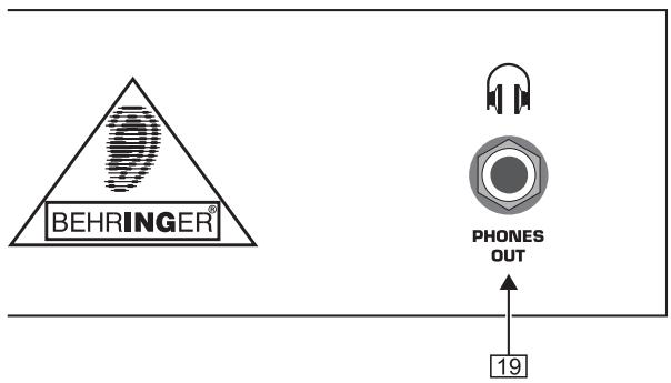 BEHRINGER DX626 - Face avant - 1