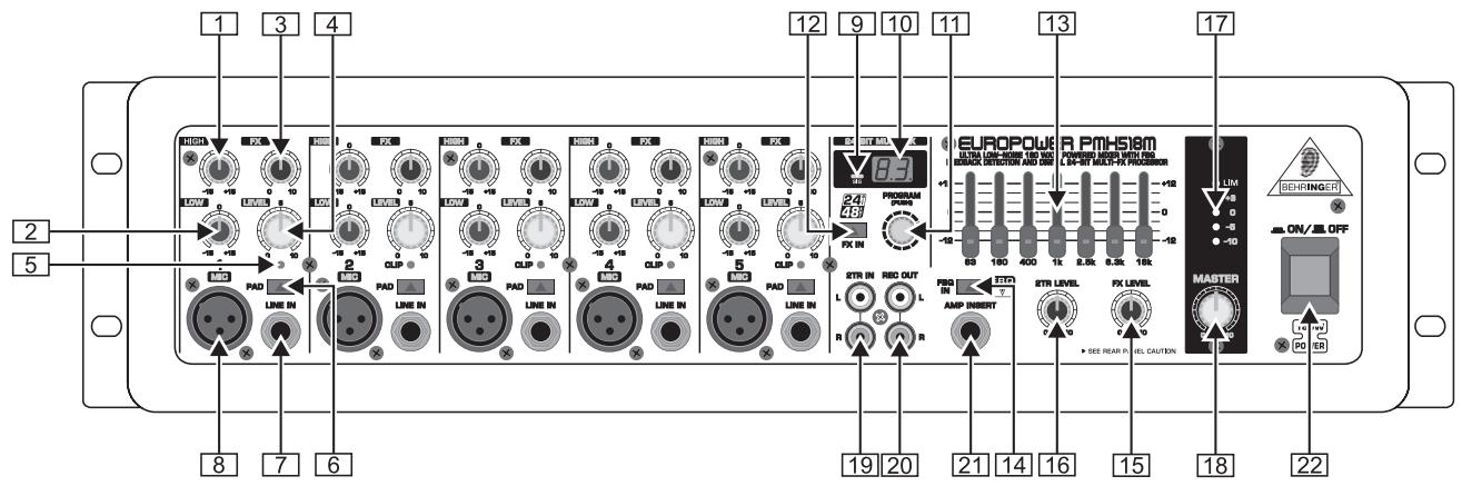 BEHRINGER PMH518M - Enregistrement en ligne - 1