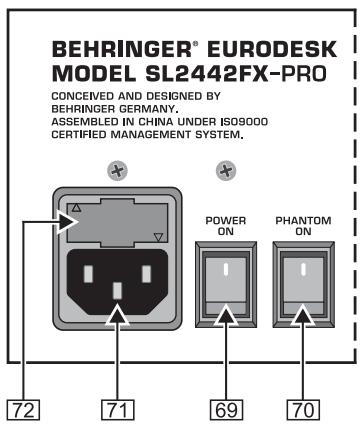 BEHRINGER SLPRO - Panneau arrête - 1