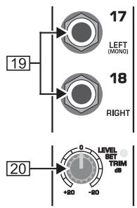 BEHRINGER SLPRO - Canaux stereo - 1