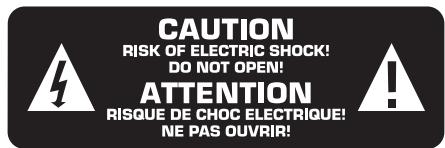 BEHRINGER ACX1000 - CONSIGNES DE SECURITE - 1