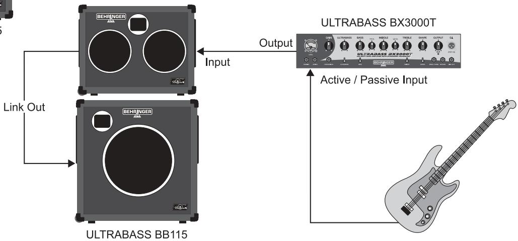 BEHRINGER BB410 - EXAMPLES D'UTILISATION - 3