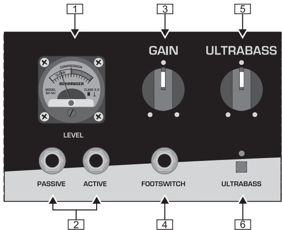 BEHRINGER BX4210A - 2.COMMANDES ET CONNEXIONS - 1