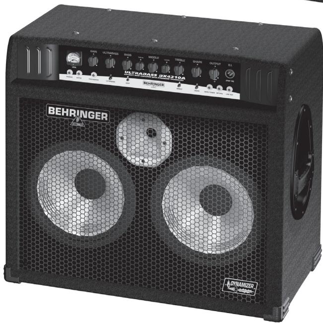 BEHRINGER BX4210A - Notice d'utilisation - 2