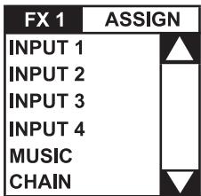 BEHRINGER DDM4000 - Sélectionner un signal source - 1