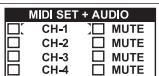 BEHRINGER DDM4000 - Réglages MIDI généraux - 2
