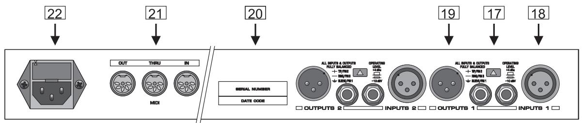 BEHRINGER DSP1100P - Commandes - 4