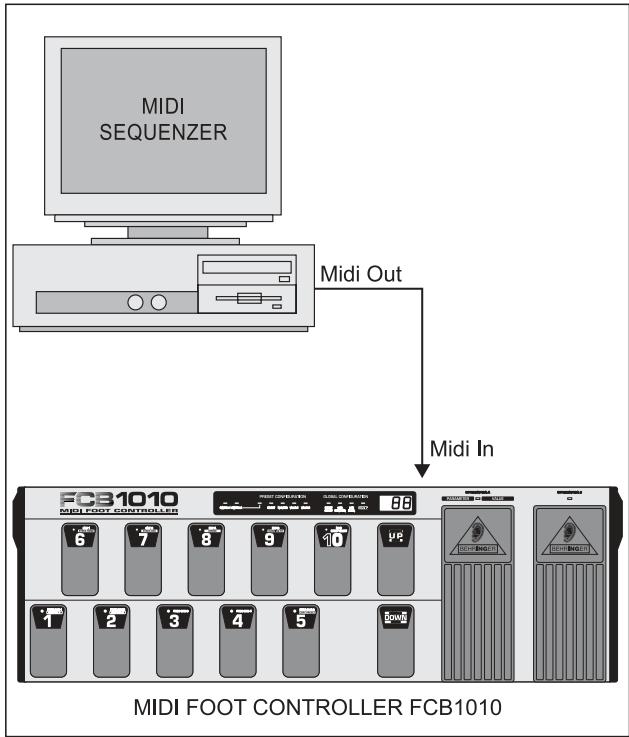 BEHRINGER FCB1010 - Réception de Dumps SysEx - 1