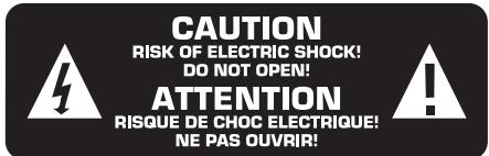 BEHRINGER FCB1010 - CONSIGNES DE SECURITE - 1