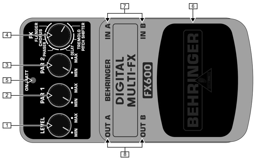 BEHRINGER FX600 - 1