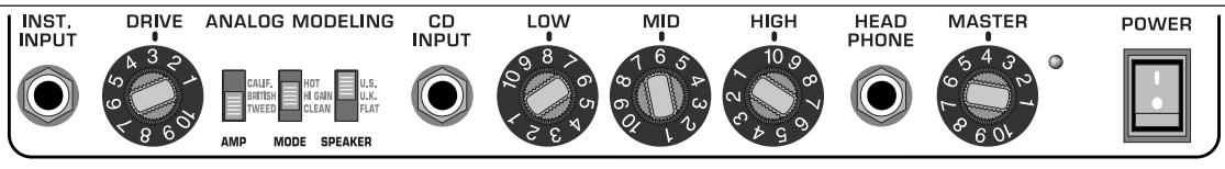 BEHRINGER GM108 - EXAMPLES DE REGLAGE - 2