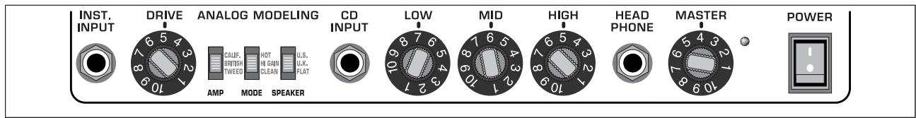 BEHRINGER GM108 - EXAMPLES DE REGLAGE - 3