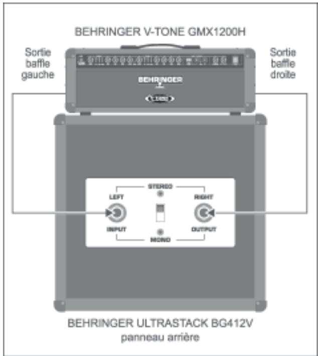 BEHRINGER GMX210 - Câblage de la tête GMX1200H - 1