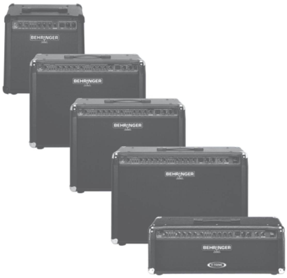 BEHRINGER GMX210 - Manuel d'utilisation - 1