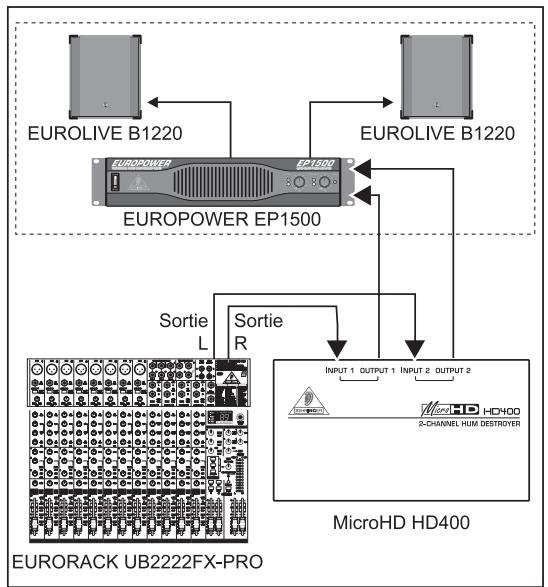 BEHRINGER HD400 - APPLICATIONS - 1