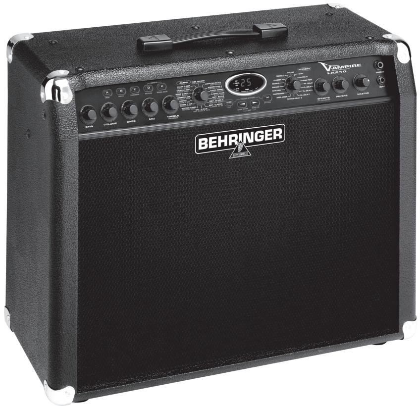 BEHRINGER LX1200H - Notice d'utilisation - 2