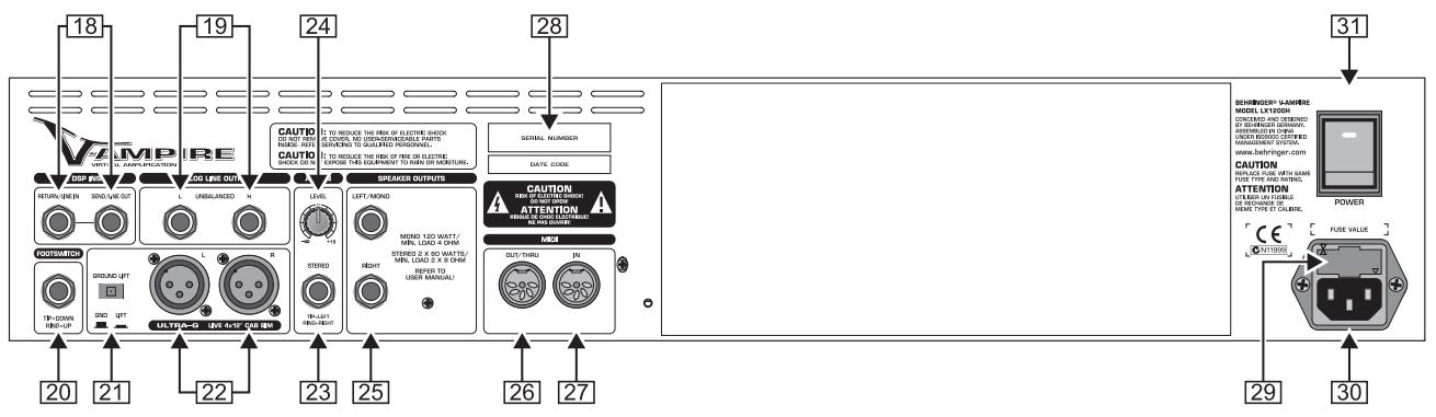 BEHRINGER LX1200H - ATTENTION! - 1