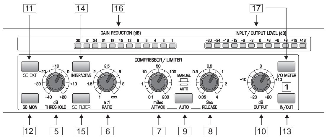 BEHRINGER MDX1400 - Section Compresseur - 1