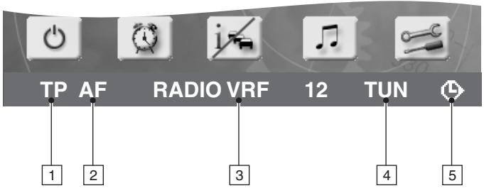 VDO DAYTON RM 8204 - Menu principal - 12