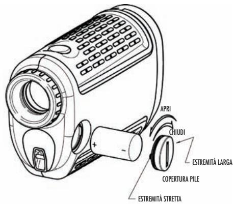 BUSHNELL TOUR V2 - PER INIZIARE INSERIMENTO DELLA PILA - 2