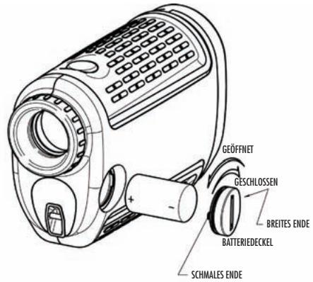 BUSHNELL TOUR V2 - EINSETZEN DER BATTERIE - 2