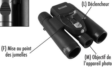 BUSHNELL IMAGEVIEW 118326 - Guide pour l'appareil photo et les différentes parties des jumelles - 4