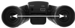 BUSHNELL IMAGEVIEW 118326 - Einstellen der Okular-Doppeldioptereinstellungen - 1