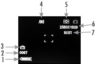 BUSHNELL IMAGEVIEW 118326 - LCD-Vorschauanzeigesymbole - 1