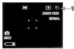 BUSHNELL IMAGEVIEW 118326 - Muestras de los iconos en la LCD - 2