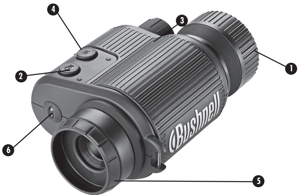 BUSHNELL NIGHT VISION MONOCULAR 26-4051 - 1