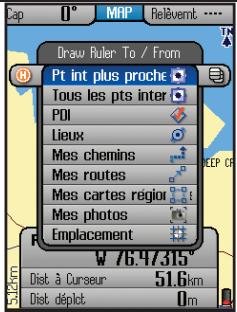 BUSHNELL ONIX 350 - Le menu principal - 1