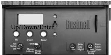 BUSHNELL TRAIL SCOUT 119905 - Descripción de los interruptores y configuración - 1